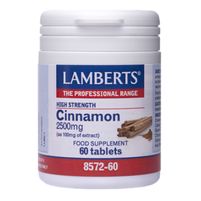 LAMBERTS Cinnamon 2500mg Κανέλλα